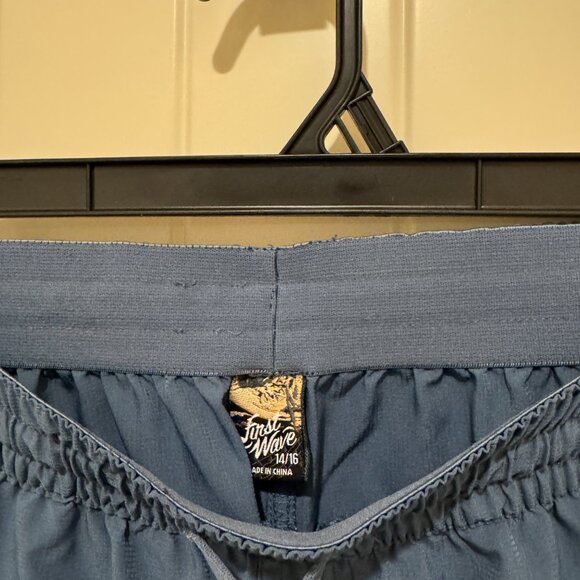 First Wave Boys Dark Blue Swim Shorts - size 14/16 - Picture 3 of 5